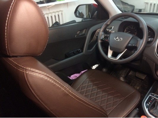 Авточехлы на Hyundai Creta