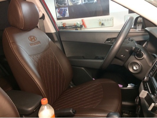 Авточехлы на Hyundai Creta