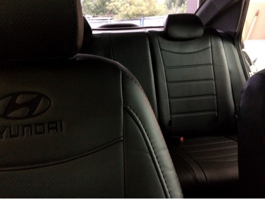 Авточехлы на Hyundai Solaris 2