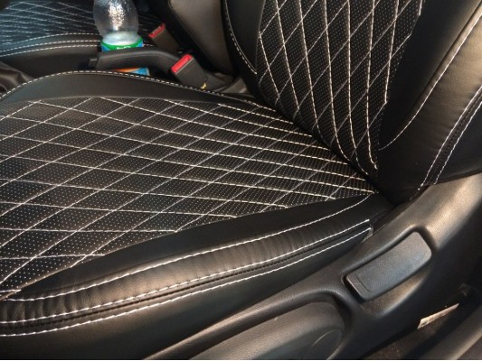 Авточехлы на Hyundai Solaris 2