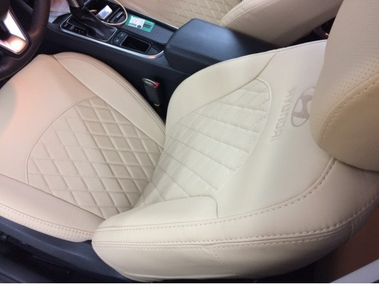 Авточехлы на Hyundai Sonata 7