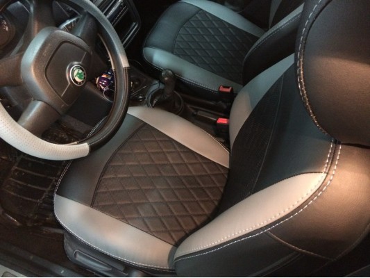 Авточехлы на Skoda Fabia