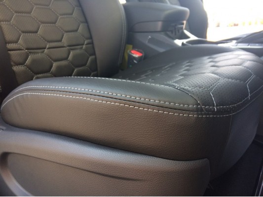 Каркасные авточехлы на Hyundai Santa Fe 3