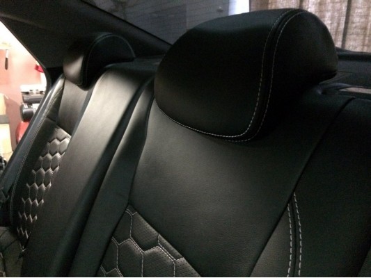 Каркасные авточехлы на Hyundai Solaris 2