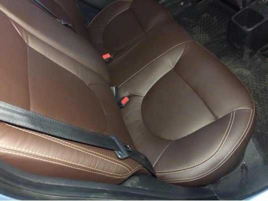 Каркасные авточехлы на Hyundai Solaris