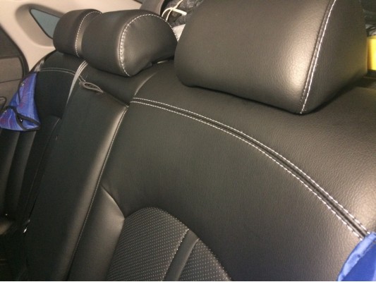 Каркасные авточехлы на Hyundai Sonata 7