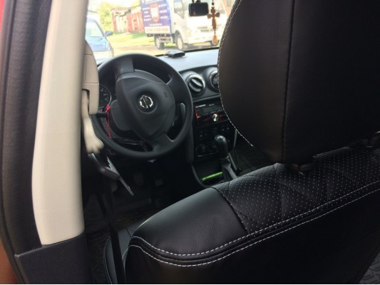 Каркасные авточехлы на Nissan Almera G15