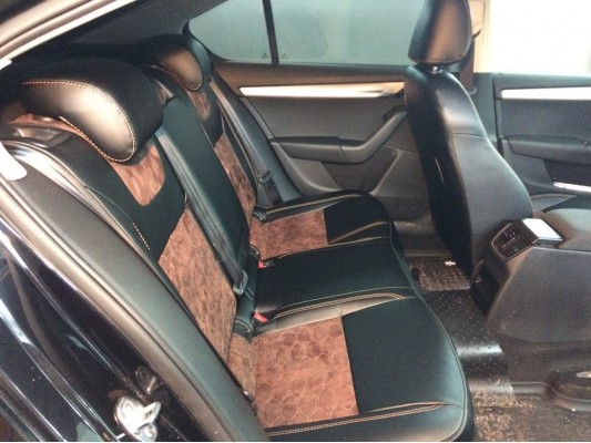 Каркасные авточехлы на Skoda Octavia A7