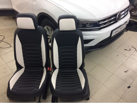 Каркасные авточехлы на Volkswagen Tiguan 2 поколения